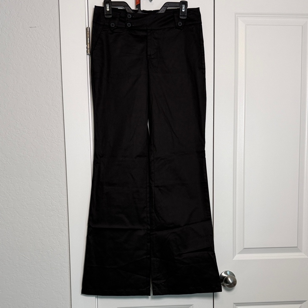 Elegant Black Flare Pants